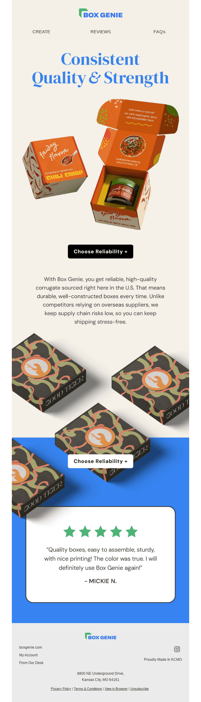 Crafted with Care: Boxes proudly made in Kansas City