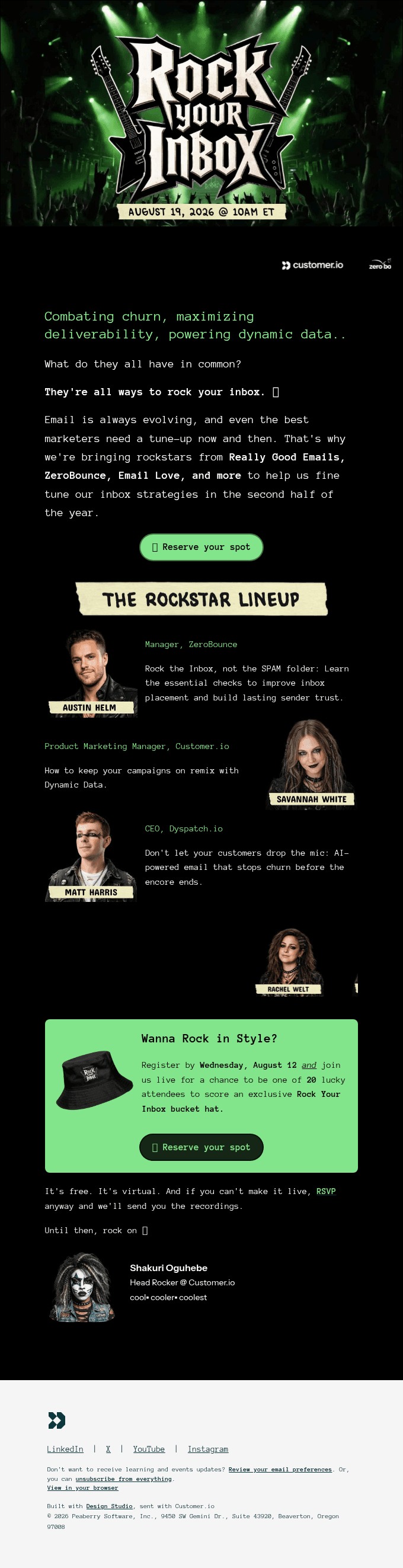 🤘Ready to Rock Your Inbox?