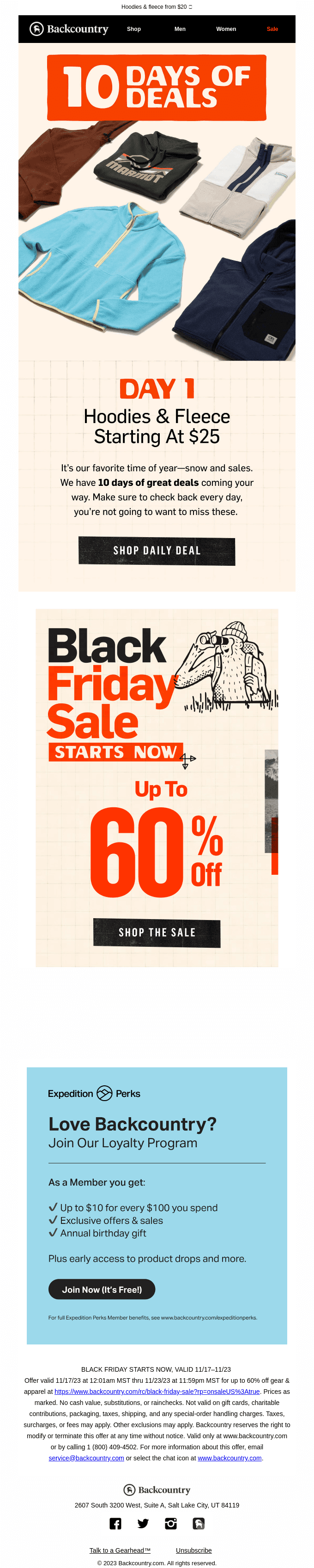 Daily Deals are here! 10 days of great deals coming your way