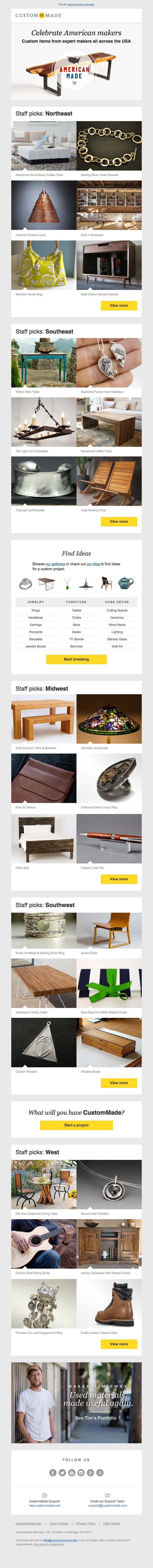 Celebrate American makers