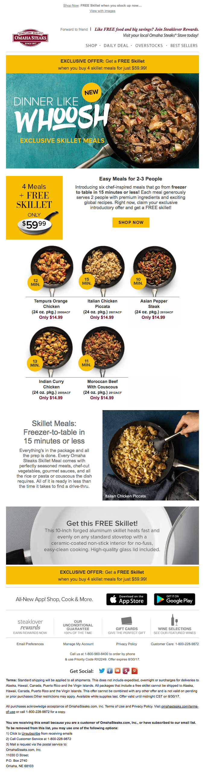 Dinner like WHOOSH! Introducing 15 min. Meals!