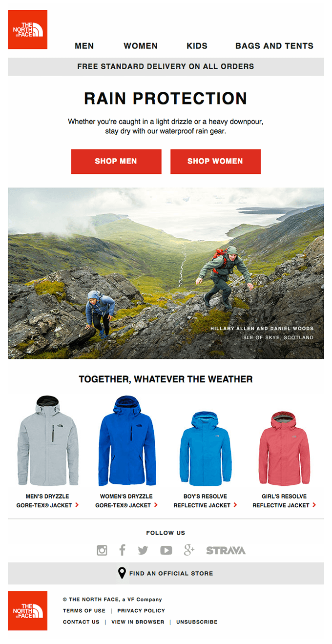 Discover our waterproof jackets Smiles Davis!