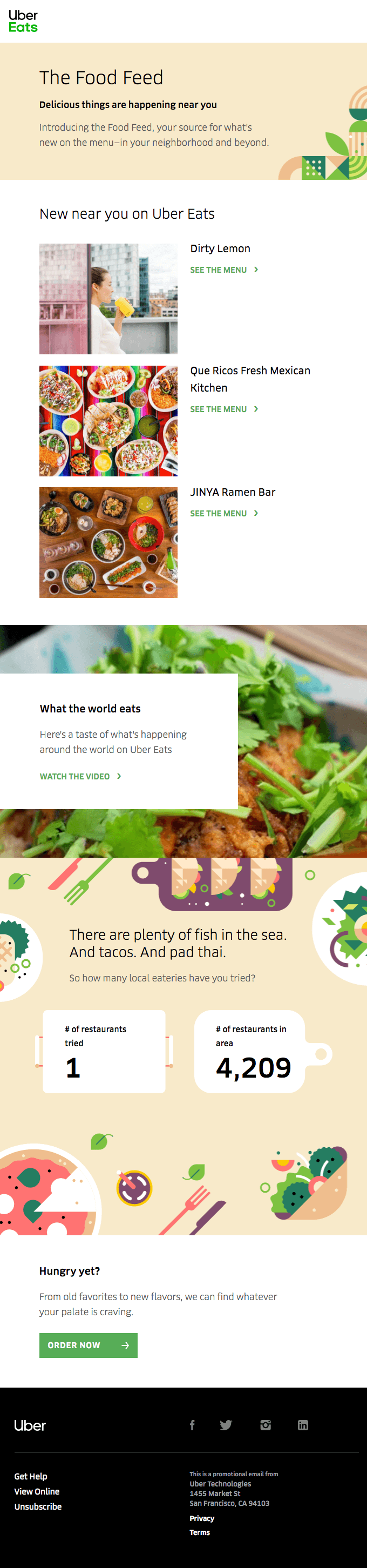 Discover what’s new to eat near you