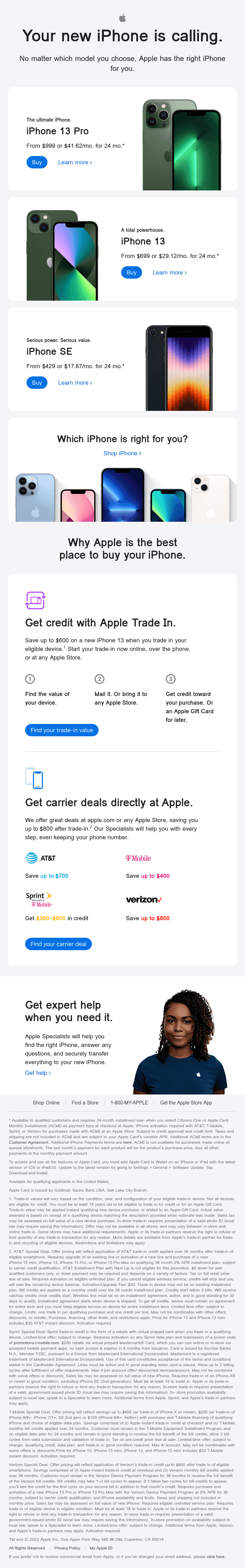 Discover your next iPhone at Apple.
