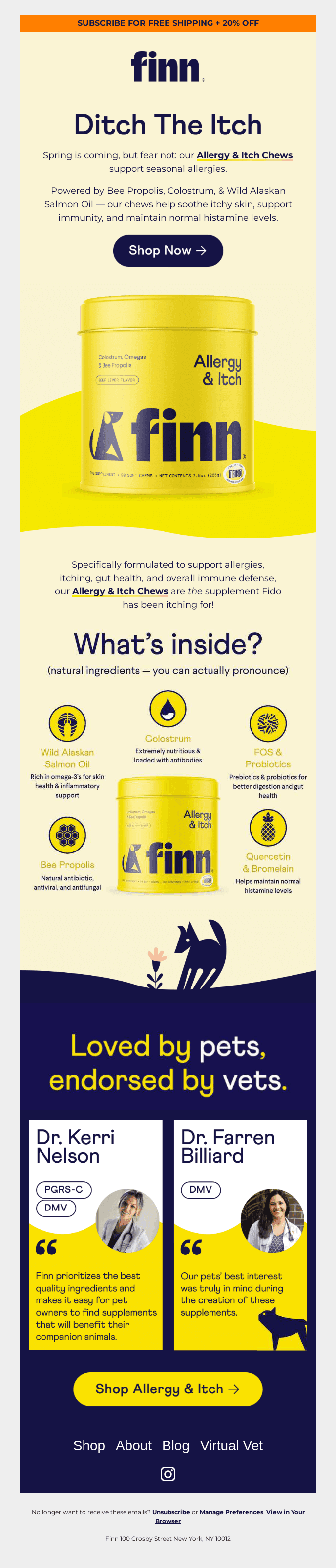 🚨 Ditch The Itch — Meet Allergy & Itch 🚨