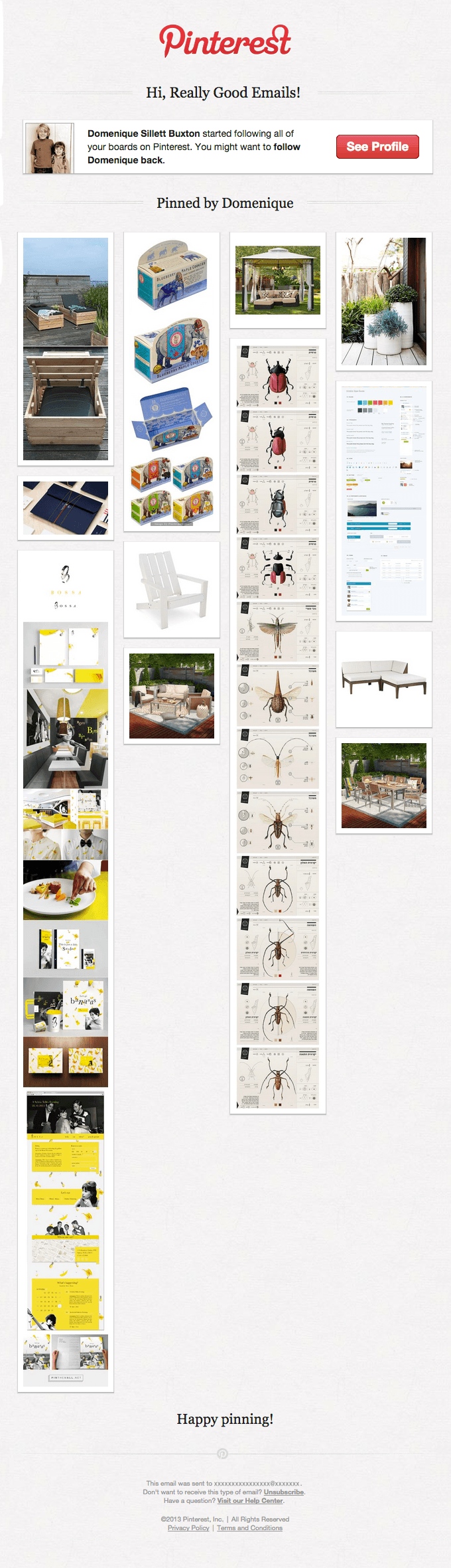Domenique Sillett Buxton started following you on Pinterest