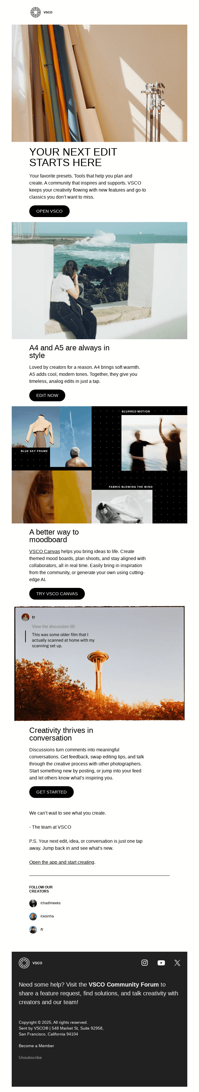 Don’t miss our latest must-try features and tools