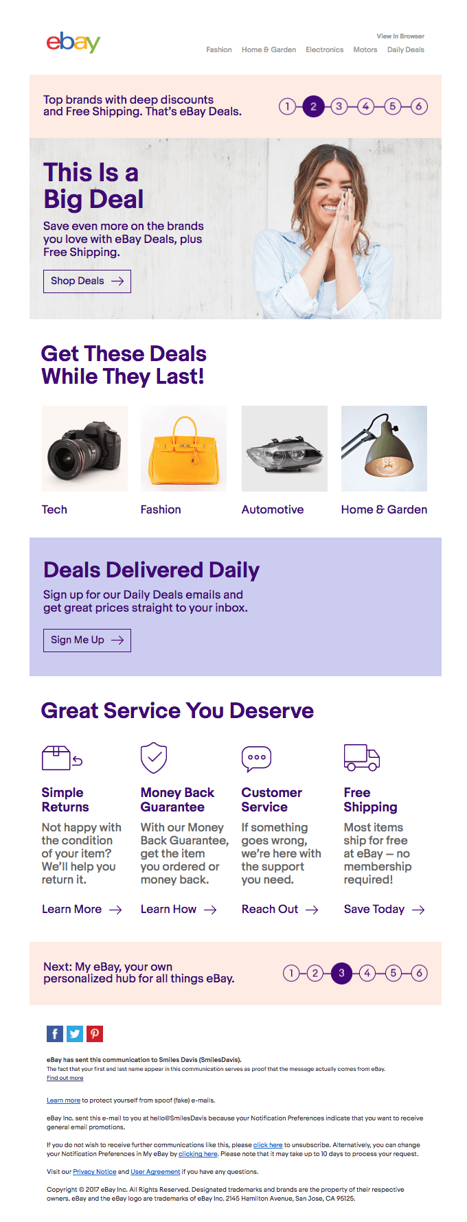 Don’t miss out – discover eBay deals today