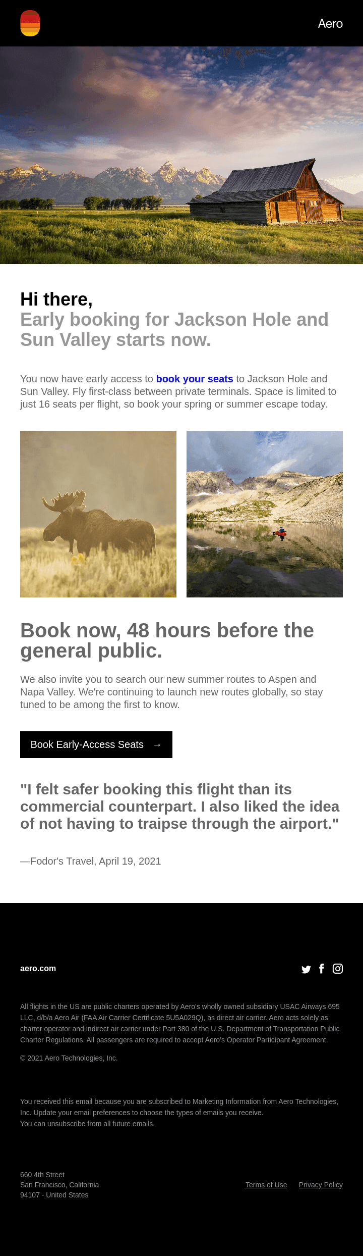 Early access: Save your seats for Jackson Hole and Sun Valley