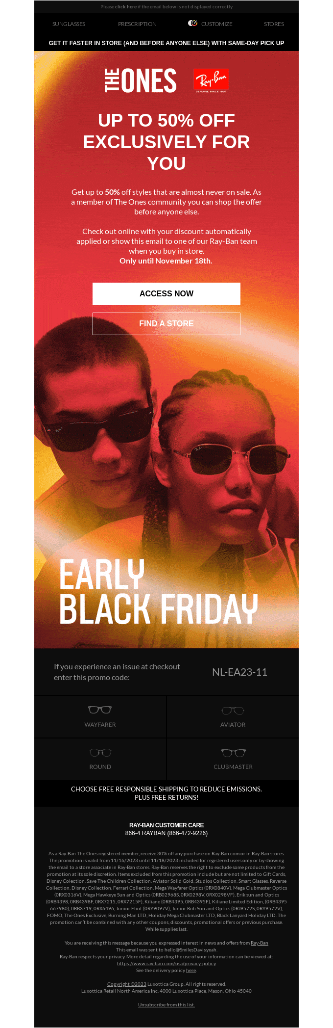 Early Black Friday is here just for you