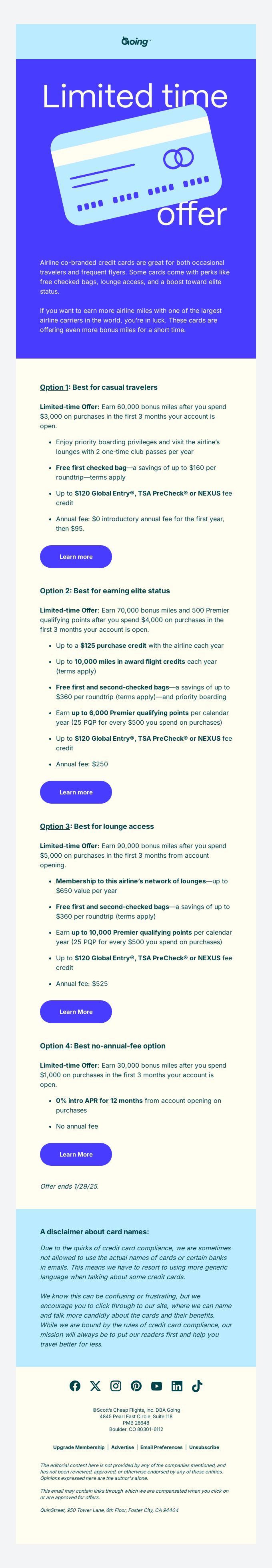 Earn up to 90k bonus airline miles