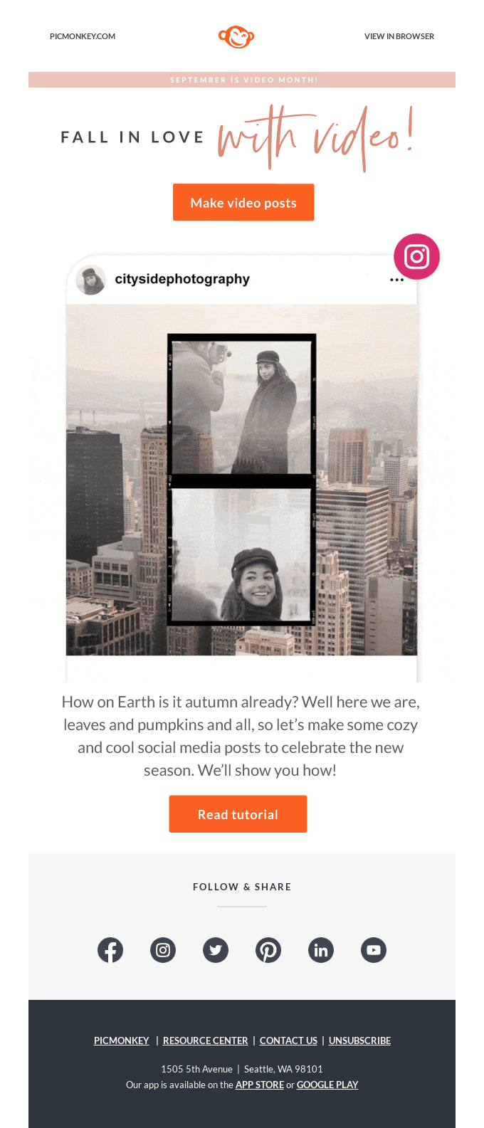 Easy ways to use video in social media posts