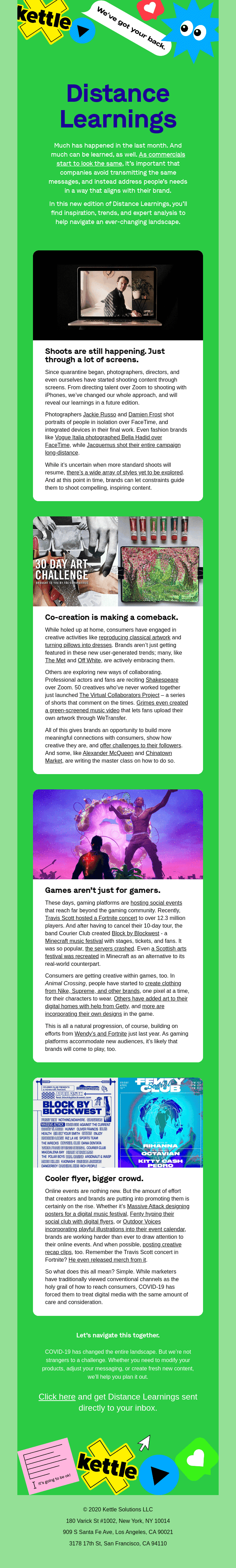 Edition #2: New trends and insights for the new normal.