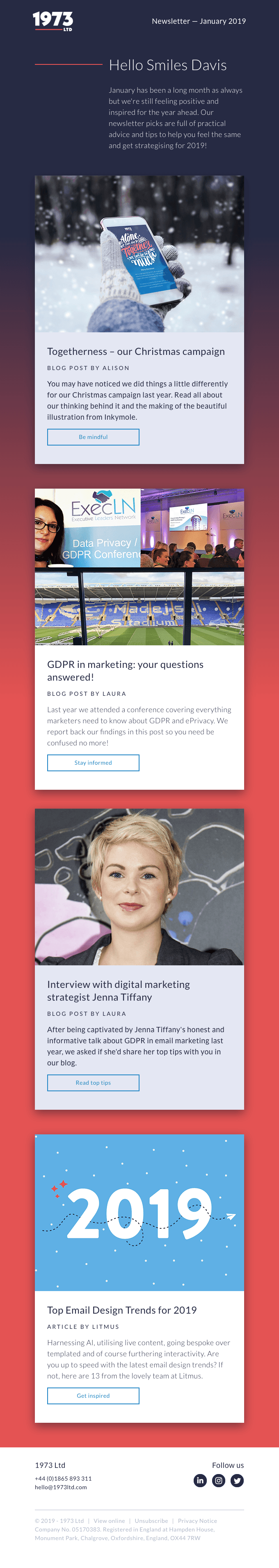 Email marketing tips and trends for 2019