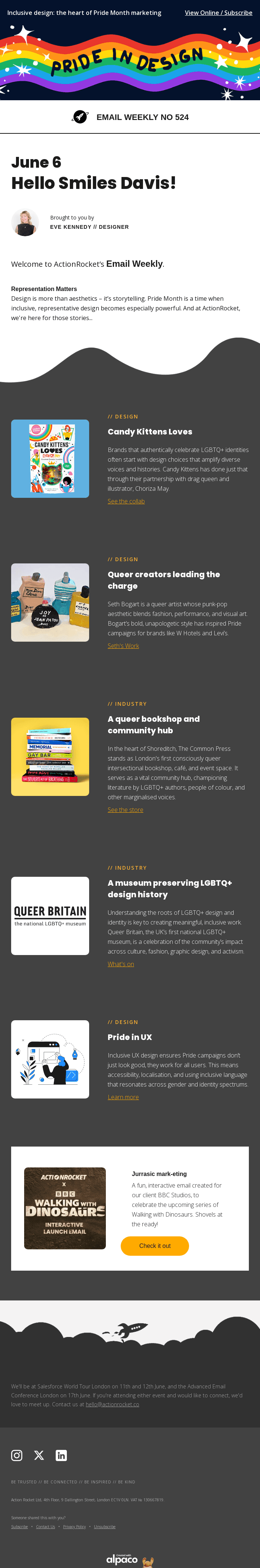 Email Weekly #524: Designing with Pride 🏳️🌈🏳️⚧️
