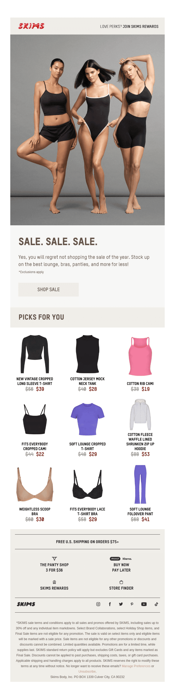 ENDS SOON: UP TO 30% OFF SITEWIDE