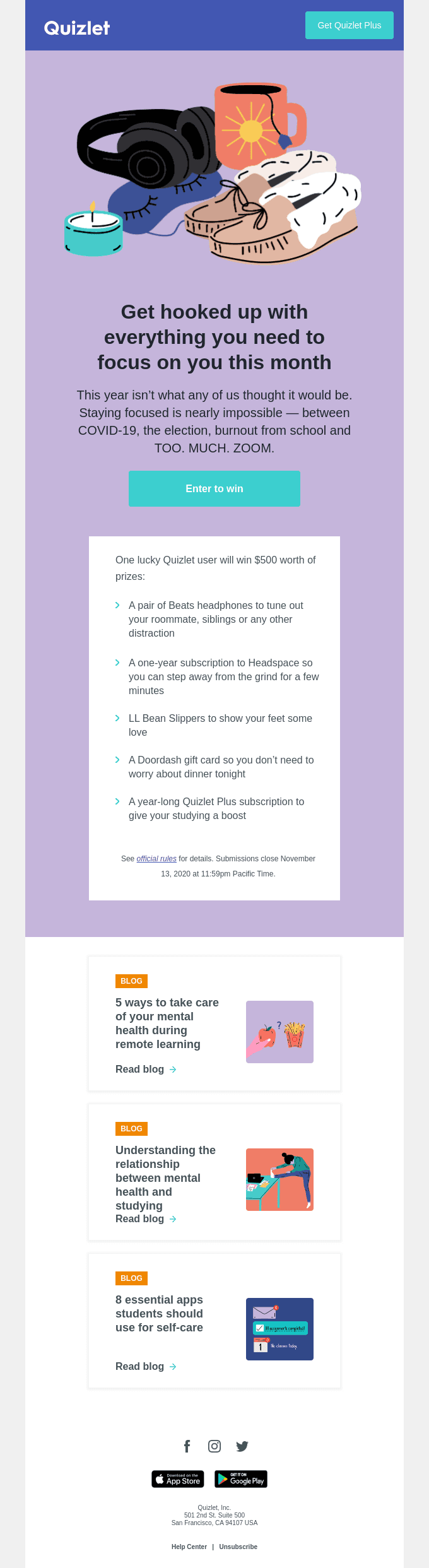 Enter to win: Beats, Headspace and more