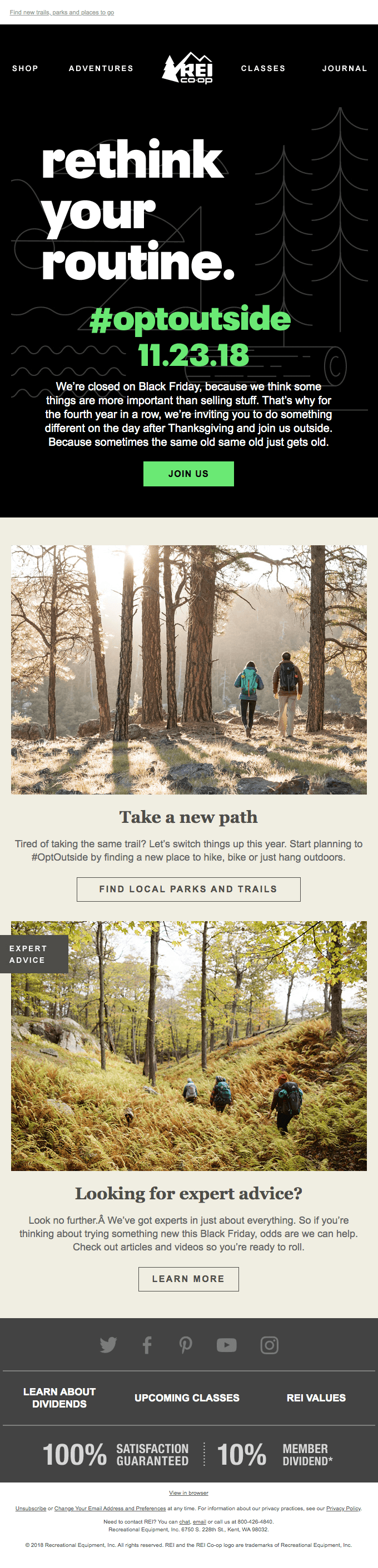 Everything You Need to #OptOutside