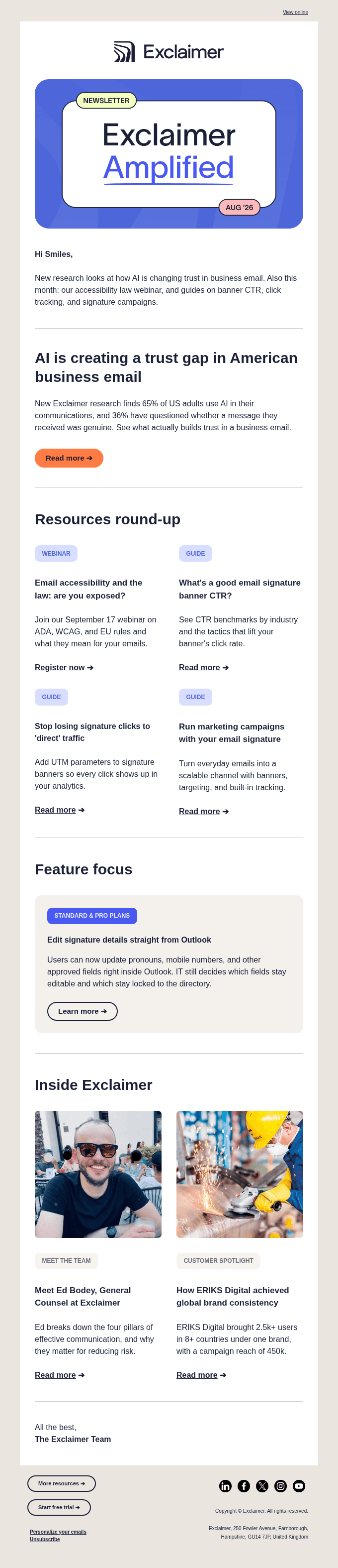 Is AI creating a trust gap in your customers' inbox?