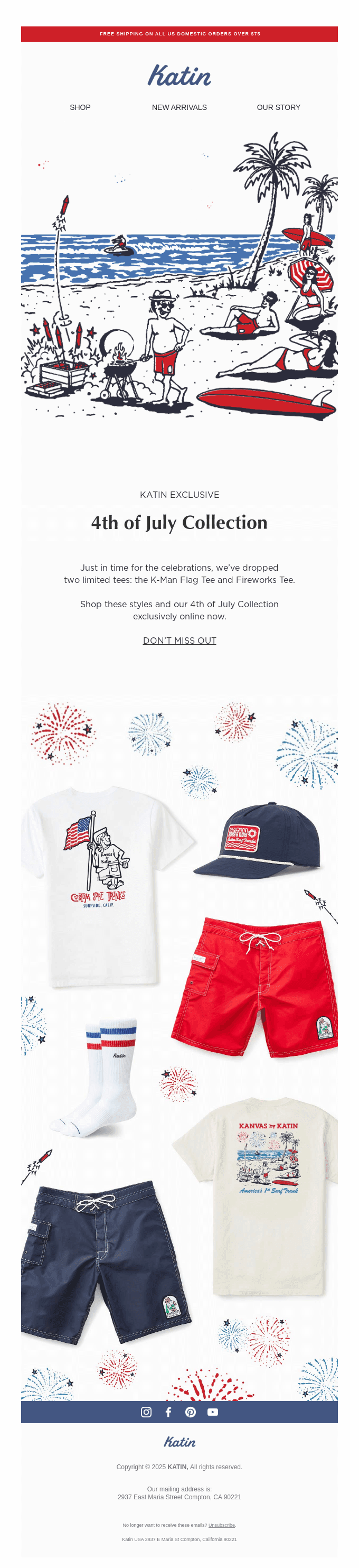 Exclusive - 4th of July Collection