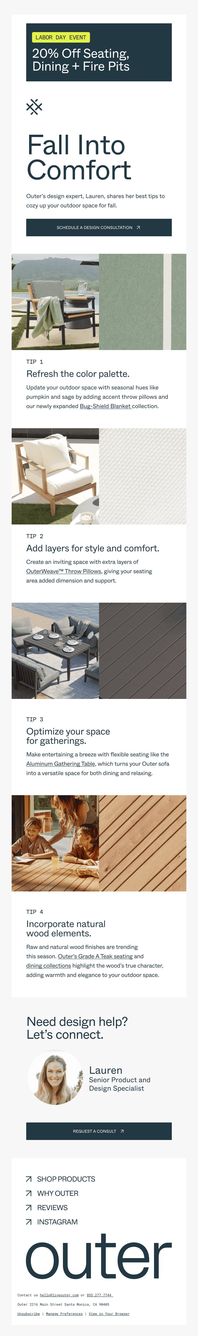 Expert Tips to Cozy Up Your Outdoor Space for Fall