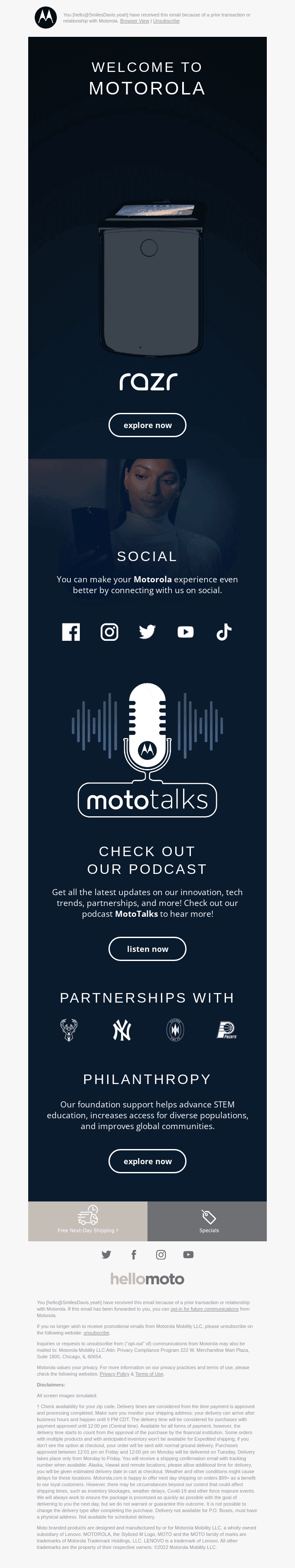 Explore Motorola’s amazing technology