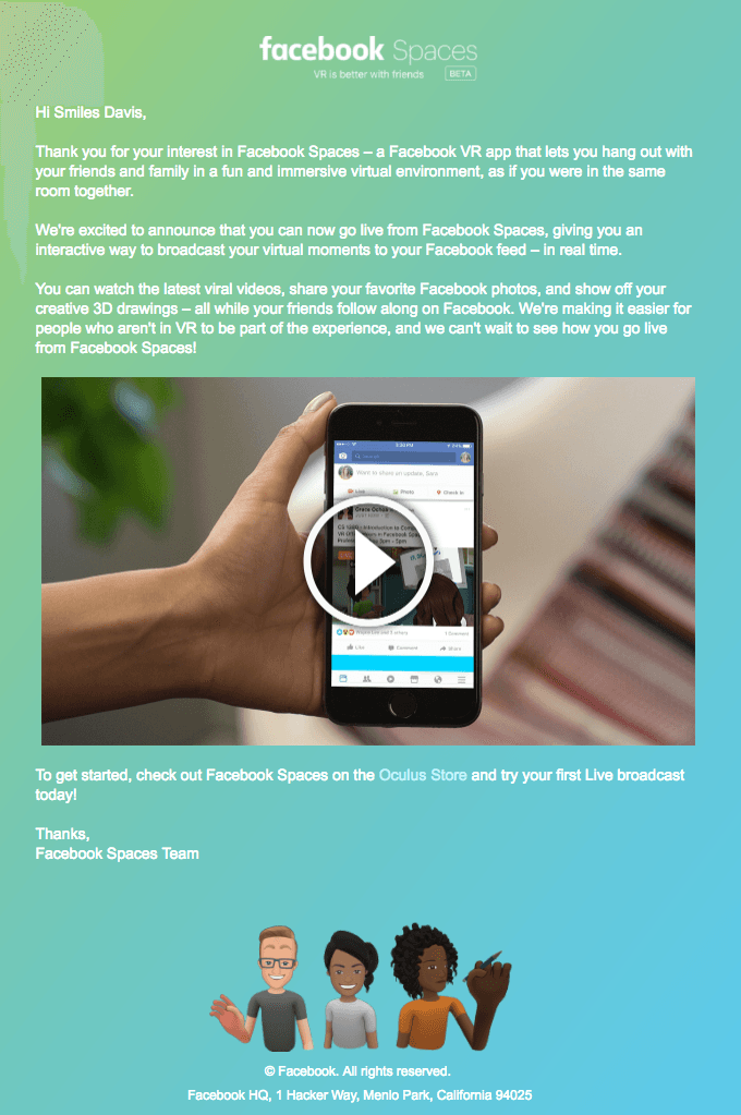 Facebook Spaces just got more social