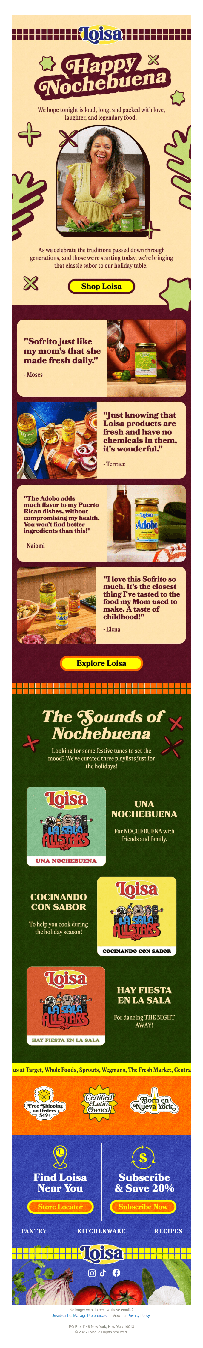 Feliz Nochebuena 🎄 Let’s Cook Together