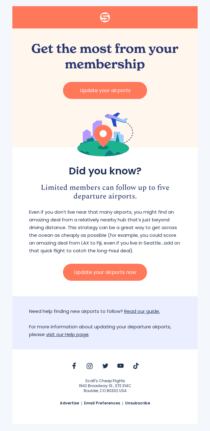 Find New Airports. Find More Deals. ✈️ ✅