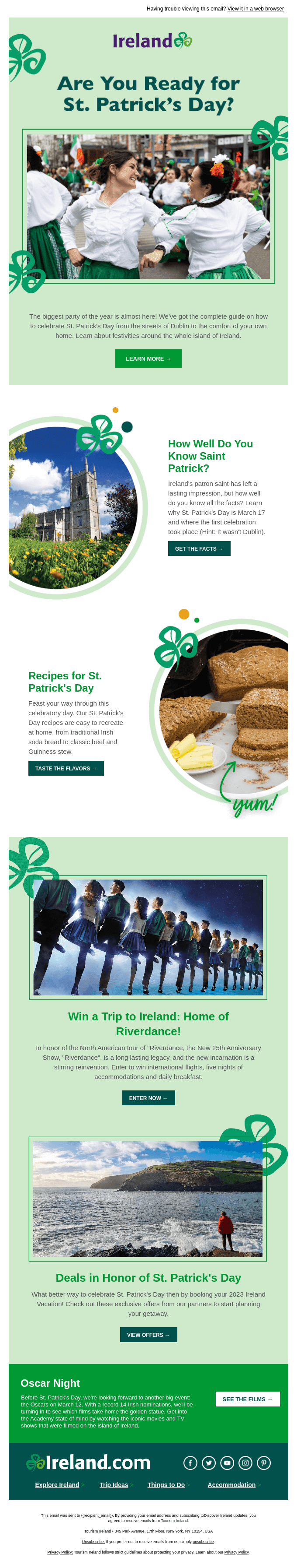 First Name, Celebrate St. Patrick’s Day With Us!