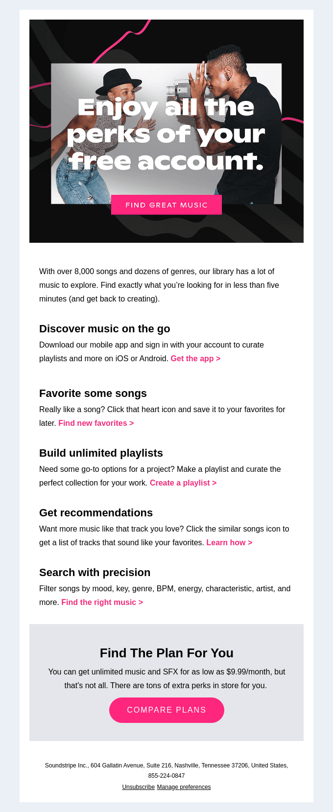 Five cool things you can do with your free account