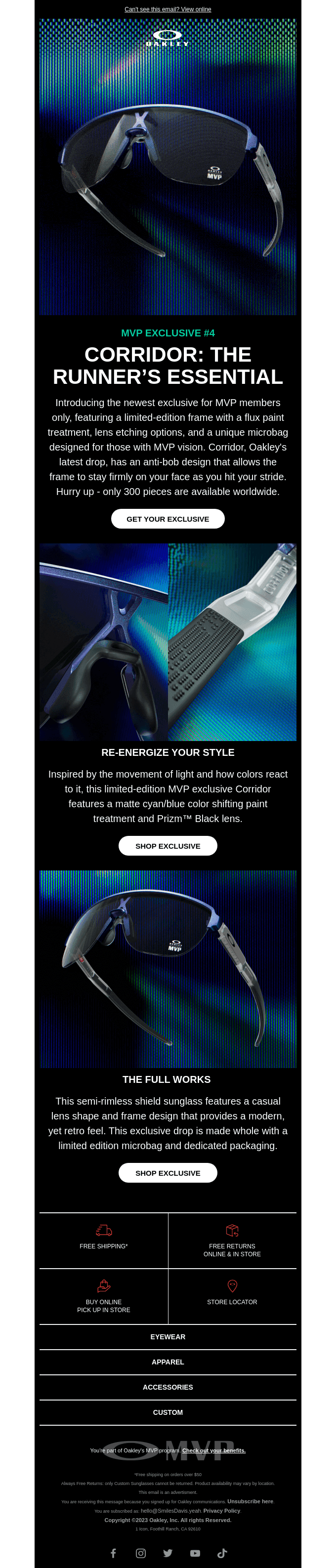 For MVP Members Only: New Limited-Edition Corridor