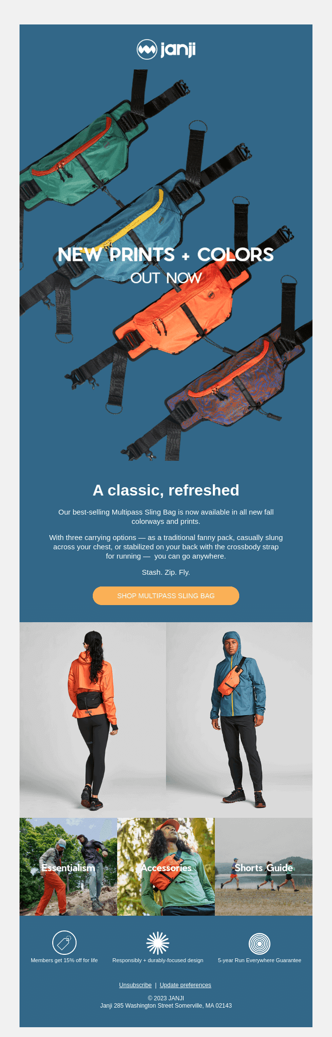 Four New Colors. One Best-Selling Bag.