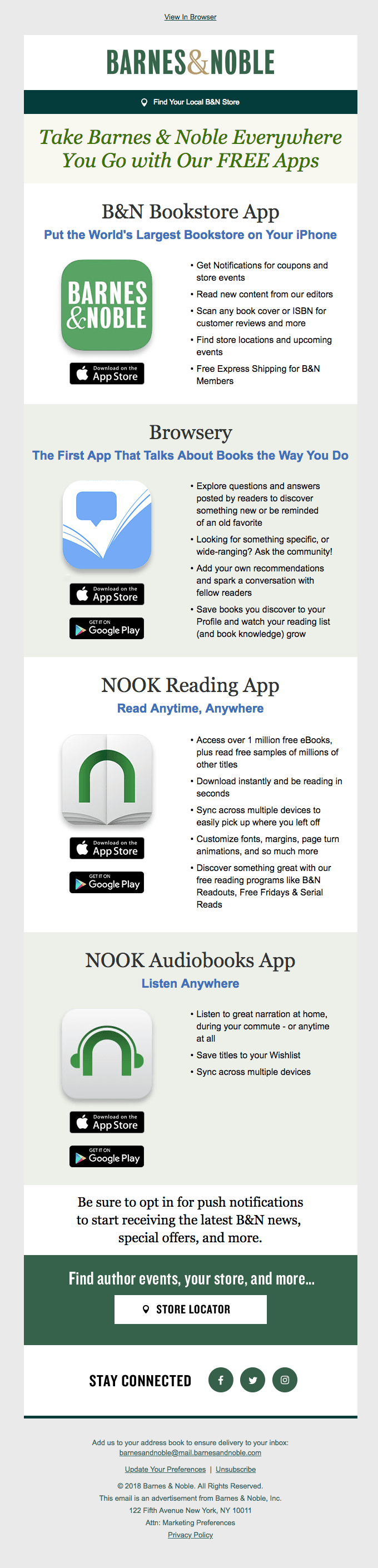 Free Apps for Exclusive B&N Content, Digital Reading & More