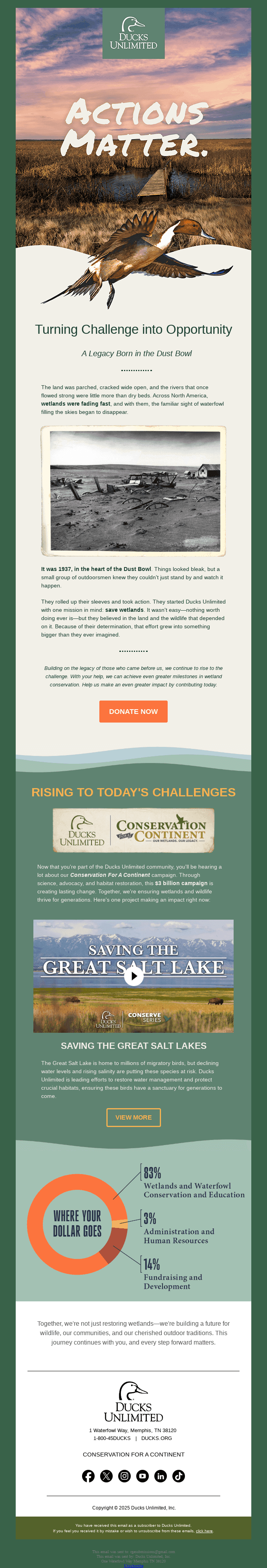 From the Dust Bowl to Today's Success: A Legacy of Action
