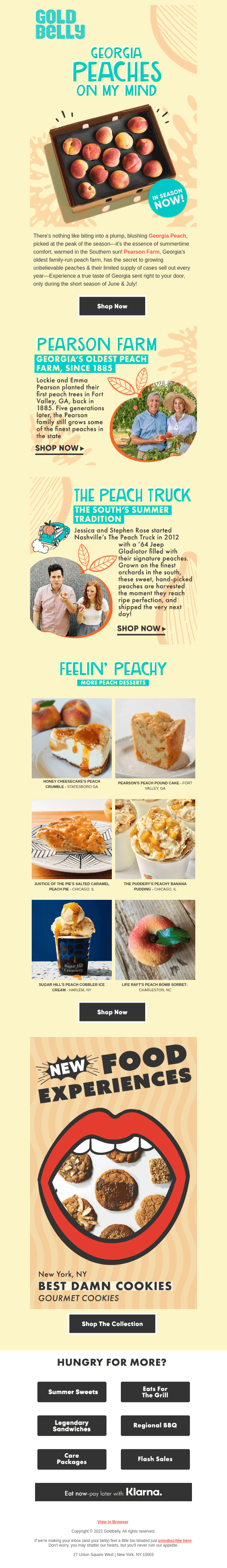 Georgia Peaches to Your Door! Season Starts Now!๐๐ฅ