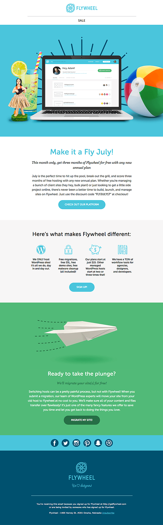 Get 3 months of FREE WordPress hosting!