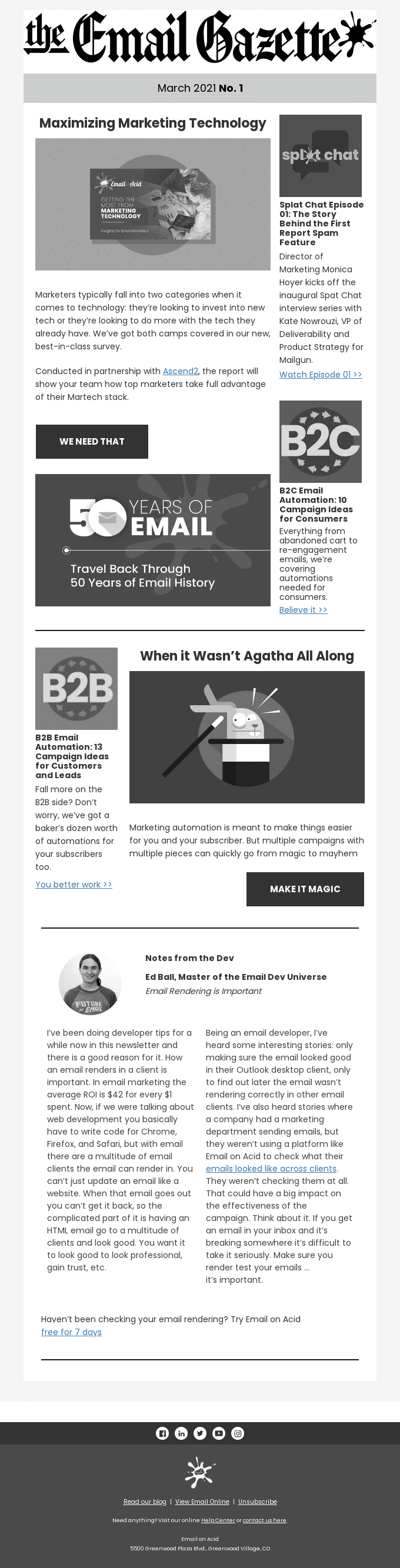 Get a clear vision for your email program