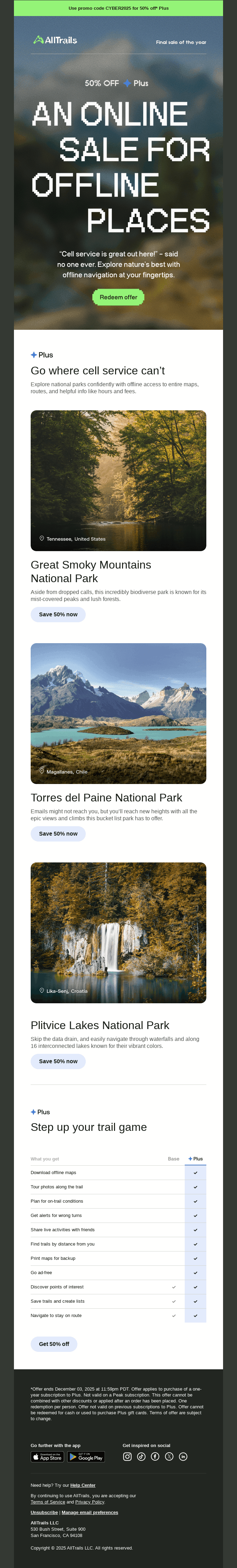 Get the #1 hack for national parks