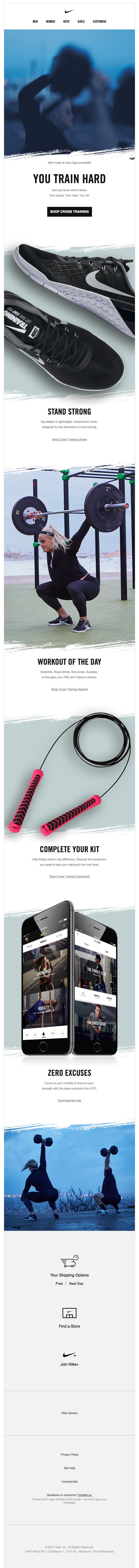 Get the Gear. Cross Training Essentials.