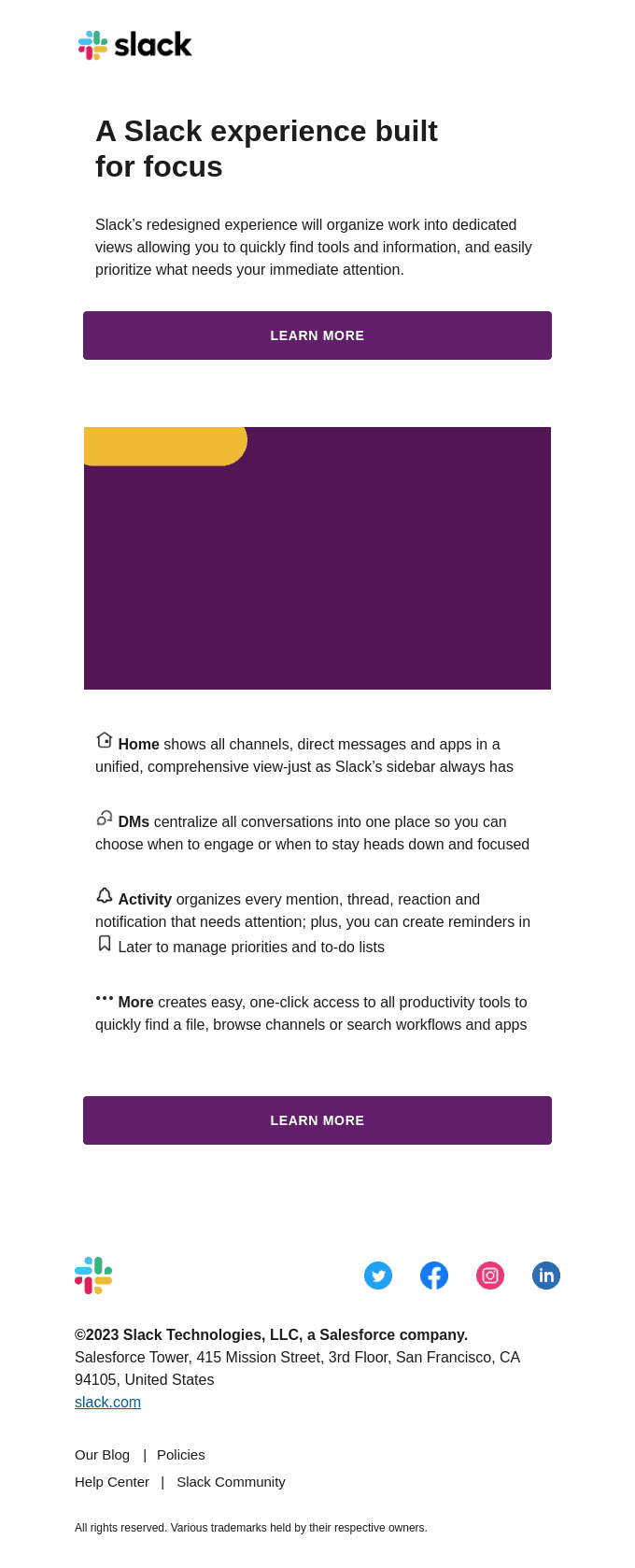 Get to know Slack’s newly redesigned layout