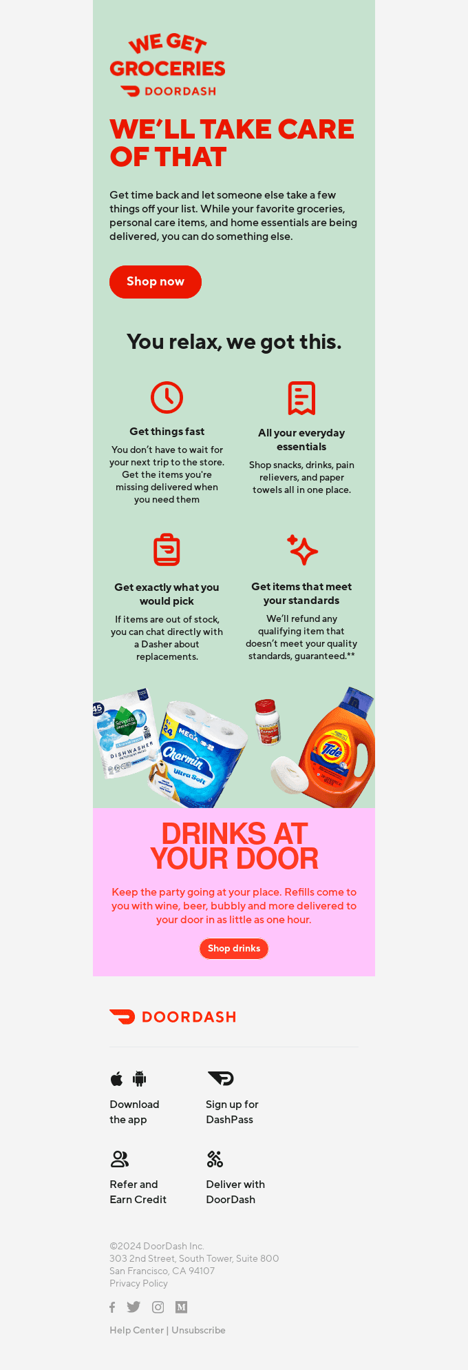 Get your health and wellness essentials.