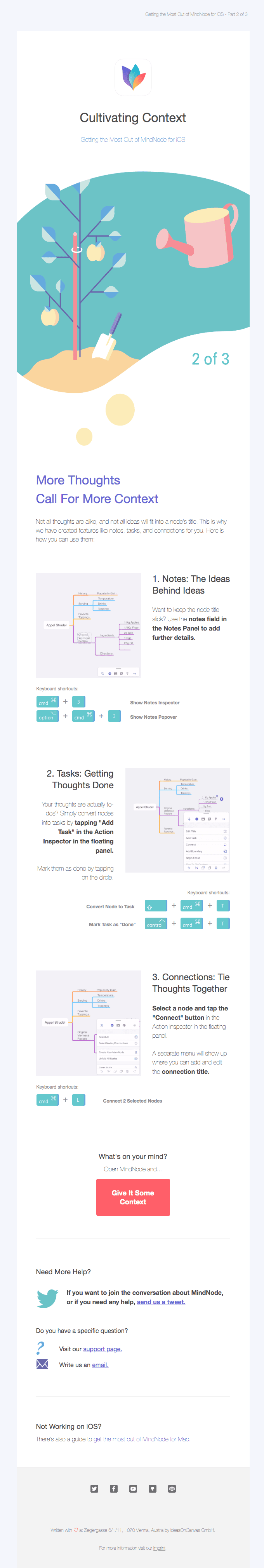 Getting the Most Out of MindNode for iOS (2/3)