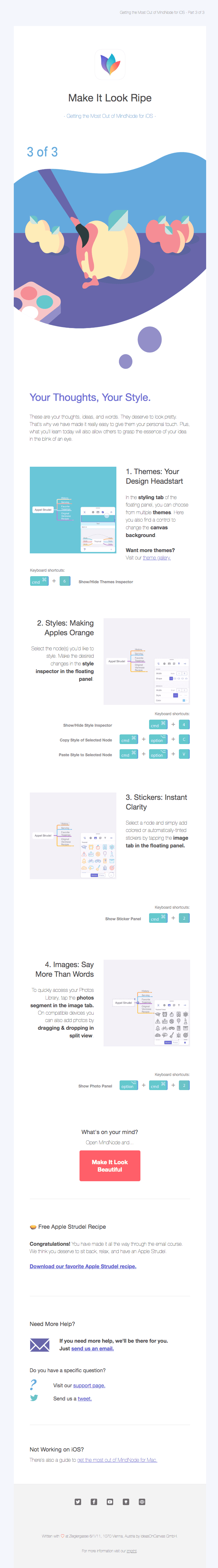 Getting the Most Out of MindNode for iOS (3/3)