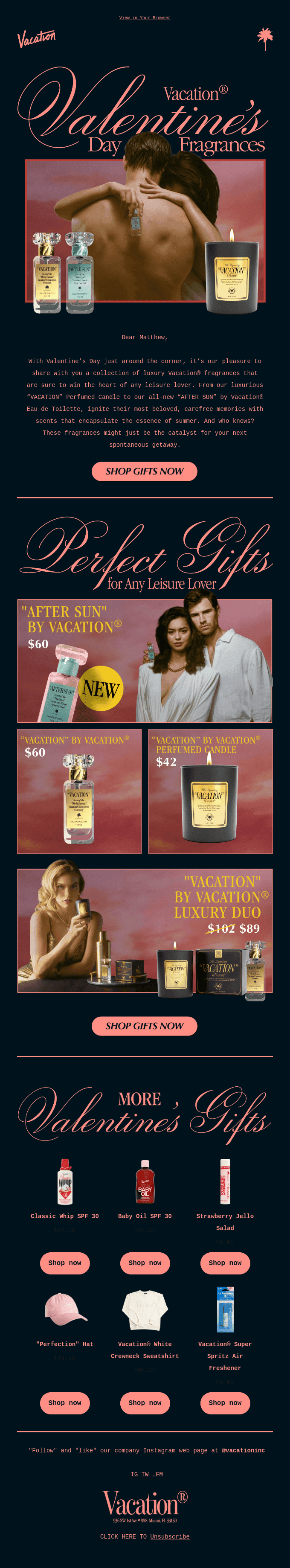 💝 Gift Luxury this Valentine’s Day