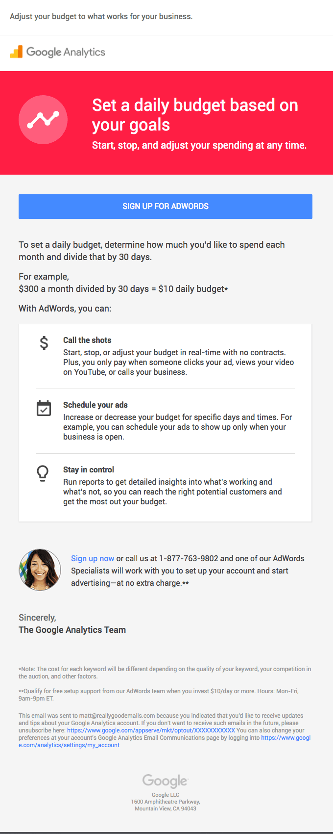 Google AdWords | Take charge of your budget