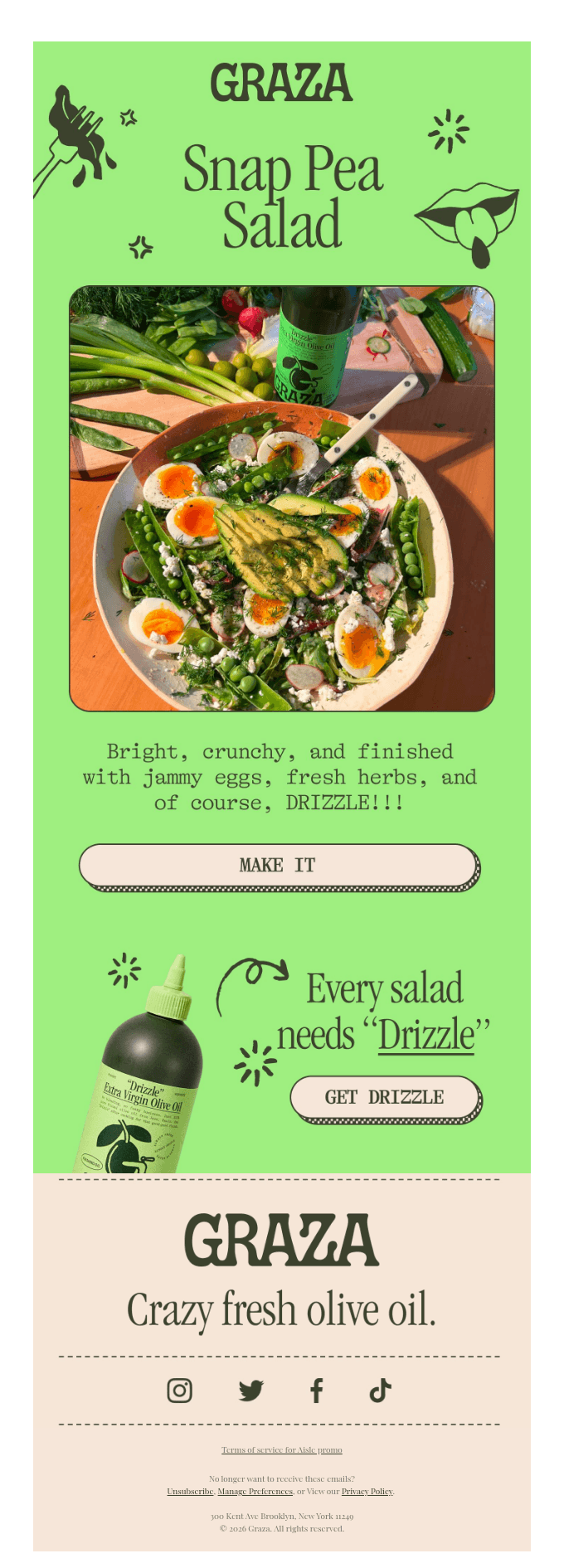 Snap peas & jammy eggs 🫛