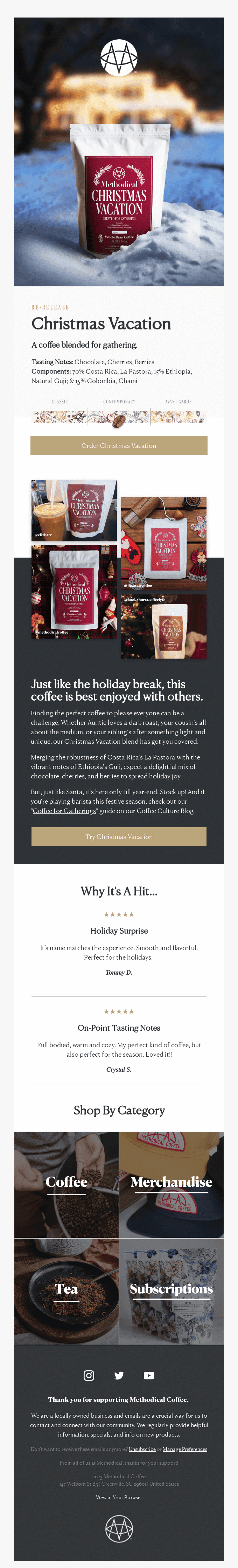 ☕️ Guess What? Christmas Vacation Is Back!