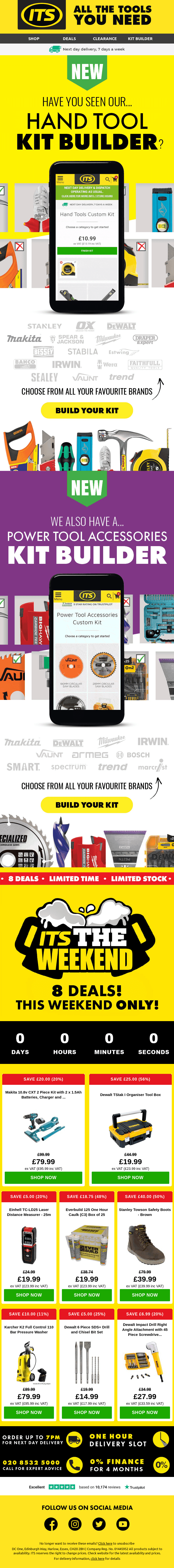 Hand Tool & Power Tool Accessory Kit Builders 🛠