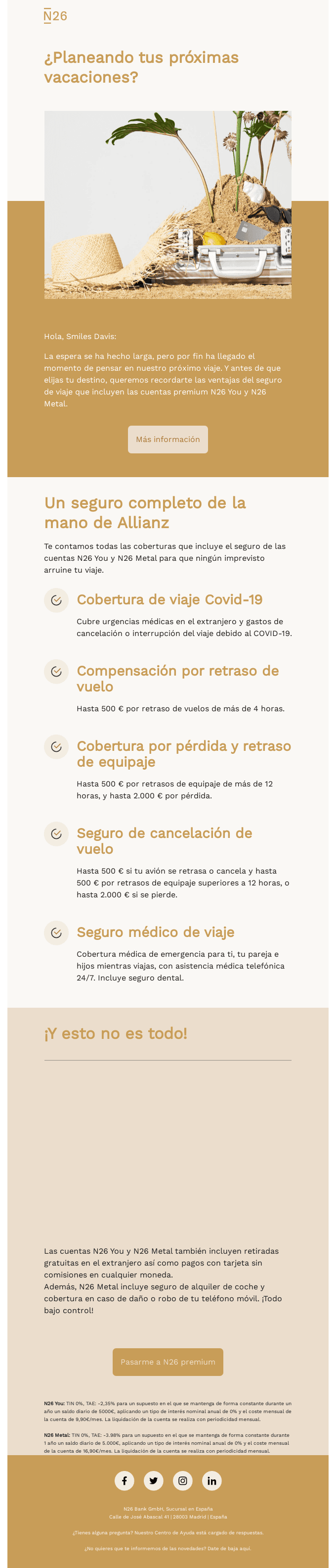 Haz las maletas, ¡nos vamos de viaje!